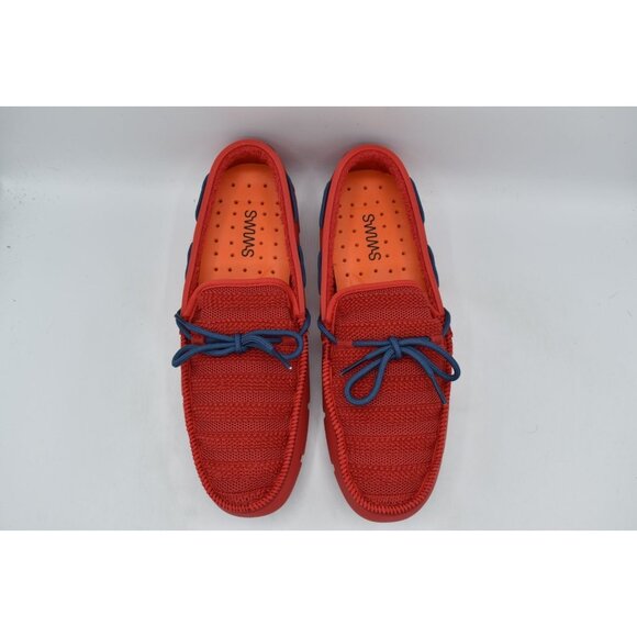 SWIMS Mens Size 10 Terry Loafer Red Ensign Blue Slip On Loafers Shoes - Picture 4 of 12
